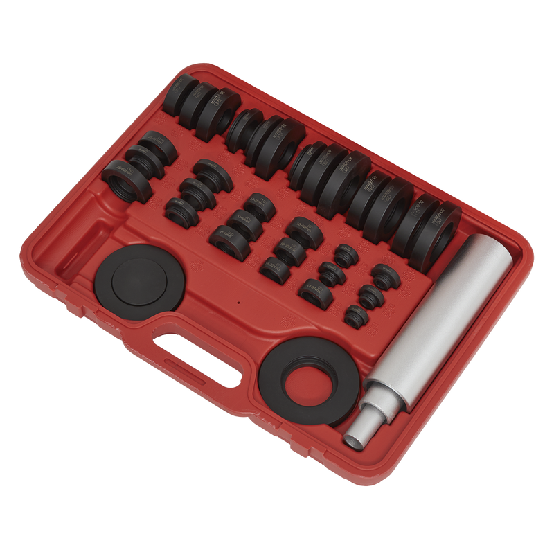 Sealey Bearing & Seal Installation Kit 37 Piece, Drift Sleeves Ø25-110mm