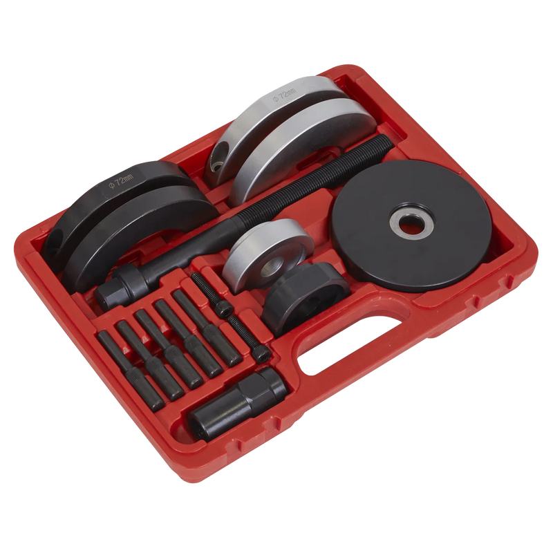 Sealey Front Wheel Bearing Removal Kit VS7029 72mm for Audi/Seat/VW