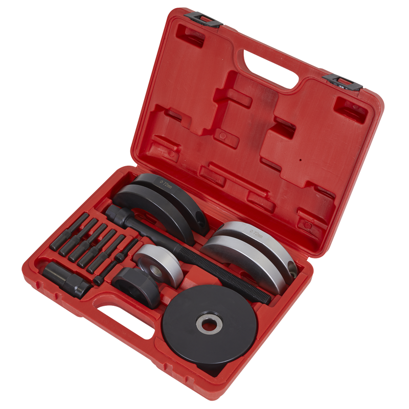 Sealey Front Wheel Bearing Removal Kit VS7029 72mm for Audi/Seat/VW