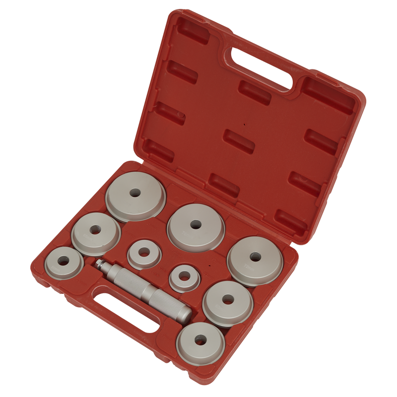 Sealey Aluminium Bearing Race & Seal Driver Set 10 Piece VS703