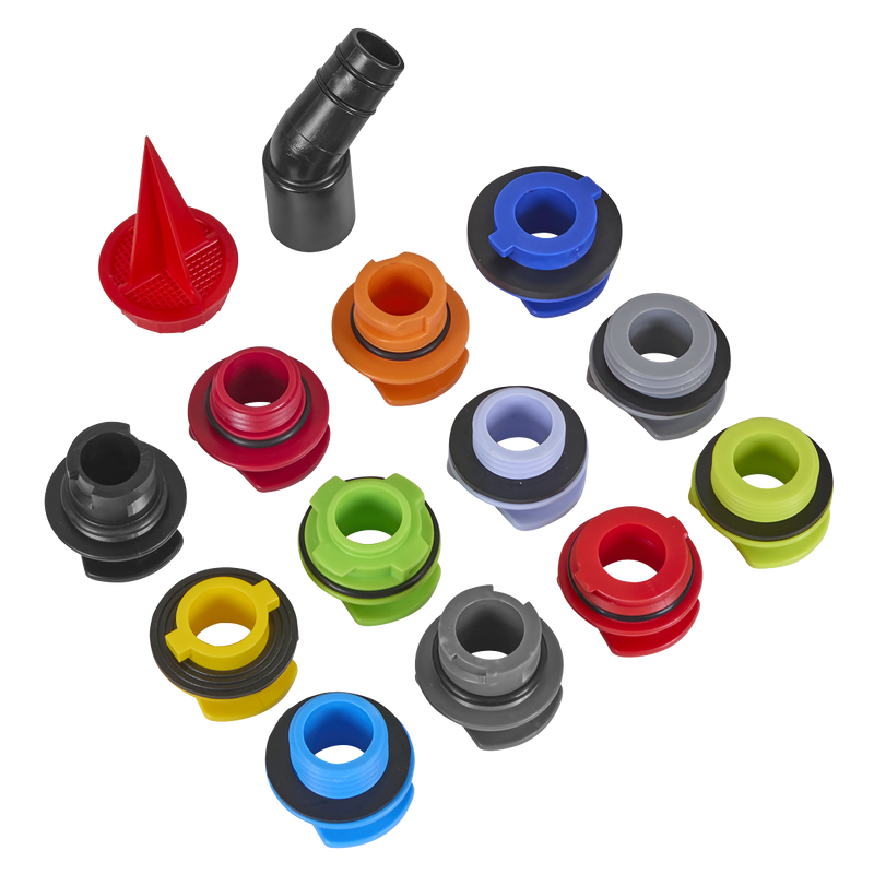 Sealey Engine Oil Funnel Filling Kit 15 Piece VS7107 1500ml Capacity