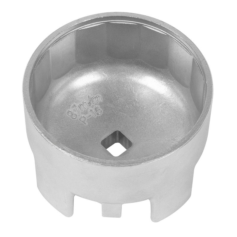 Sealey Oil Filter Cap Wrench VS7114 87mm x 16 Flutes