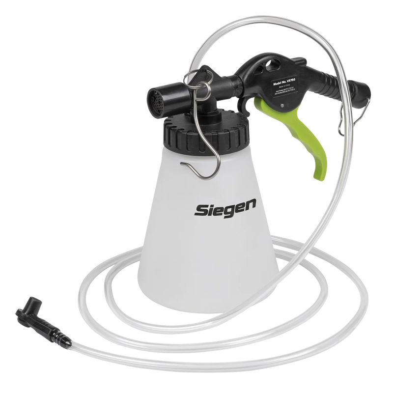 Sealey Siegen Pneumatic Vacuum Brake & Clutch Bleeder 750ml - VS750