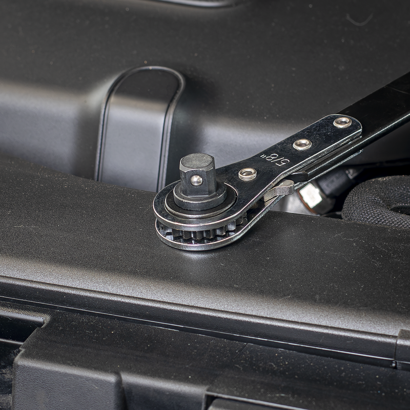Sealey Extended Reach Ratchet Action Belt Tension Tool Kit VS791