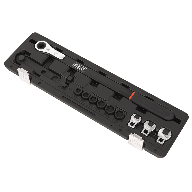Sealey Extended Reach Ratchet Action Belt Tension Tool Kit VS791