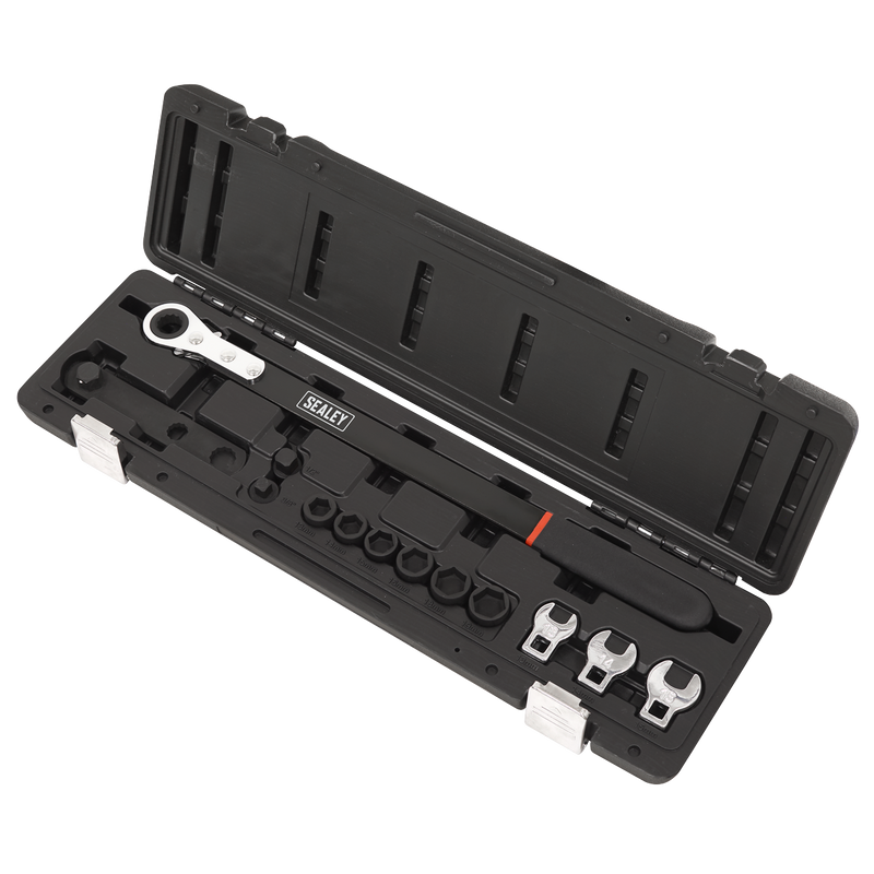 Sealey Extended Reach Ratchet Action Belt Tension Tool Kit VS791