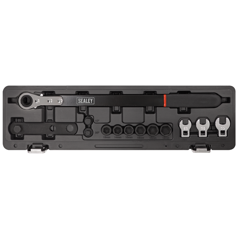Sealey Extended Reach Ratchet Action Belt Tension Tool Kit VS791
