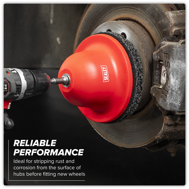 Sealey Wheel Hub Cleaner VS8001 150mm Disc