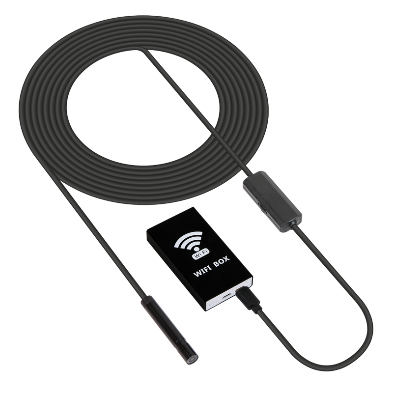 Sealey Wi-Fi Borescope VS8113 5m Camera Probe Ø8mm
