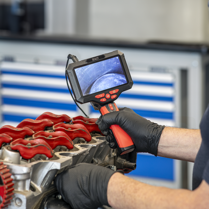 Sealey Video Borescope VS8117 3.9mm Camera & 5" Screen