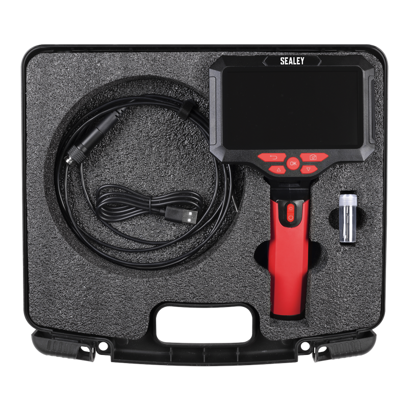 Sealey Video Borescope VS8117 3.9mm Camera & 5" Screen