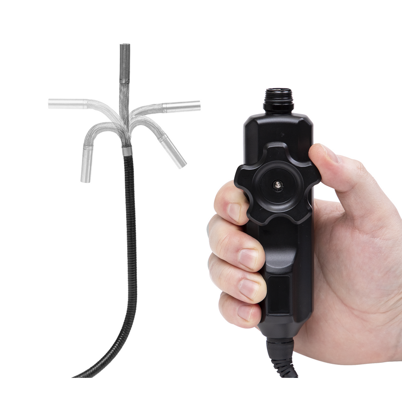 Sealey Articulated Video Borescope 6mm 800mm Probe