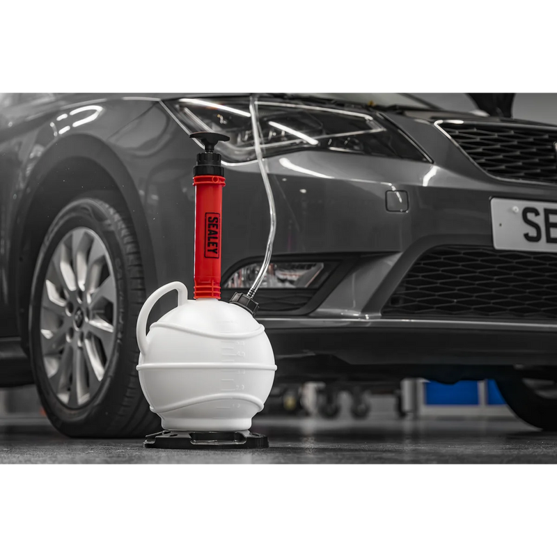 Sealey Manual Vacuum Brake & Fluid Extractor Pump 6L
