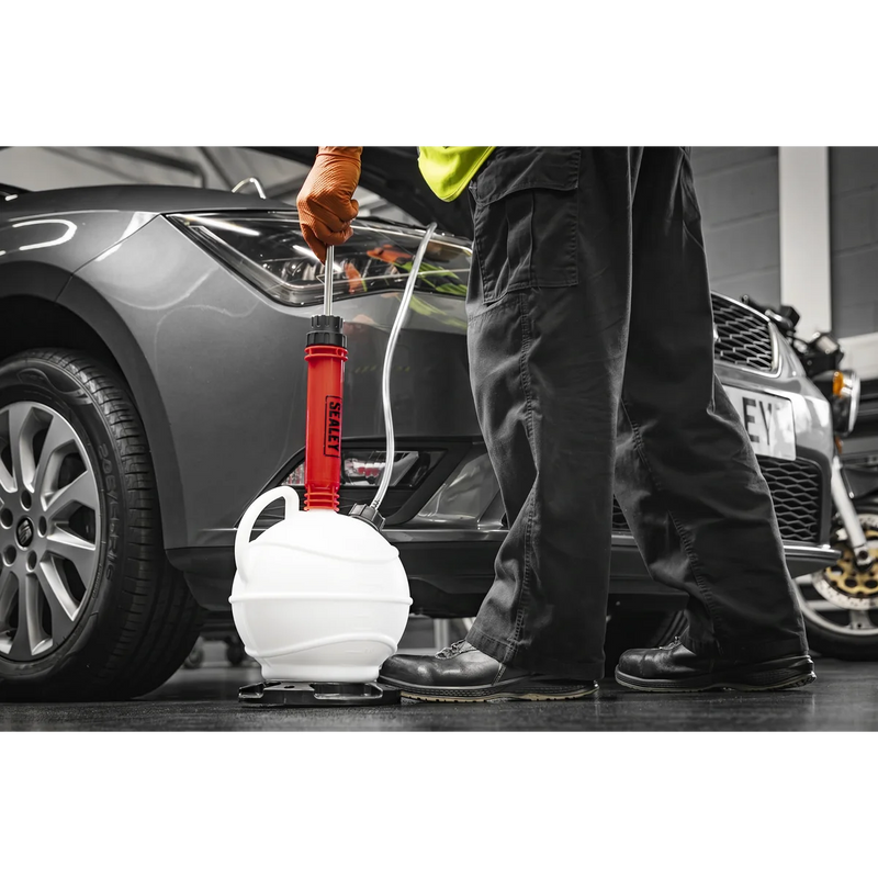 Sealey Manual Vacuum Brake & Fluid Extractor Pump 6L