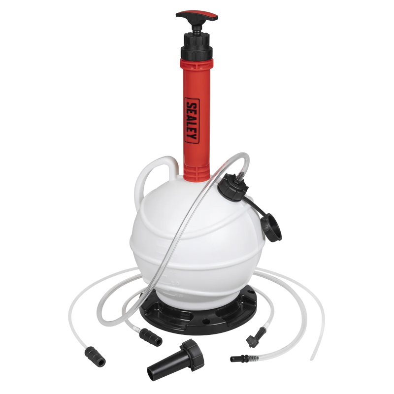 Sealey Manual Vacuum Brake & Fluid Extractor Pump 6L