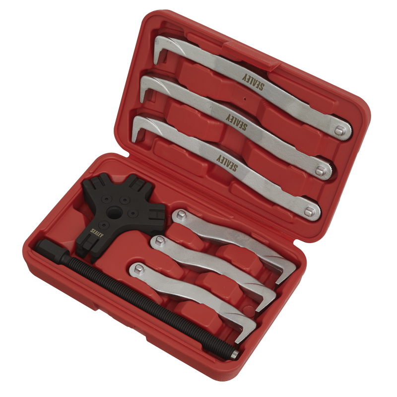 Sealey Fast Action Reversible Puller Set 150 & 220mm 8 Piece