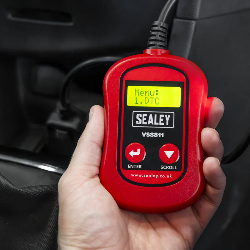 Sealey EOBD Code Reader VS8811 for Petrol & Diesel Vehicles