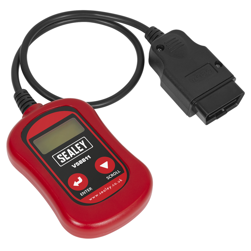 Sealey EOBD Code Reader VS8811 for Petrol & Diesel Vehicles