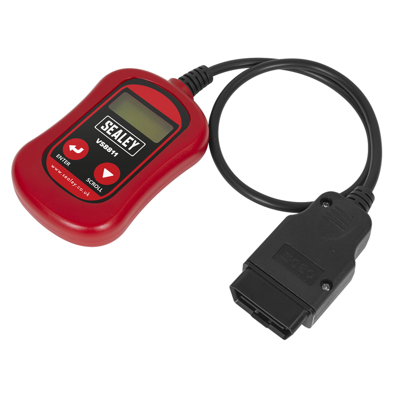 Sealey EOBD Code Reader VS8811 for Petrol & Diesel Vehicles