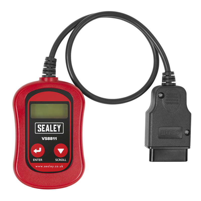Sealey EOBD Code Reader VS8811 for Petrol & Diesel Vehicles