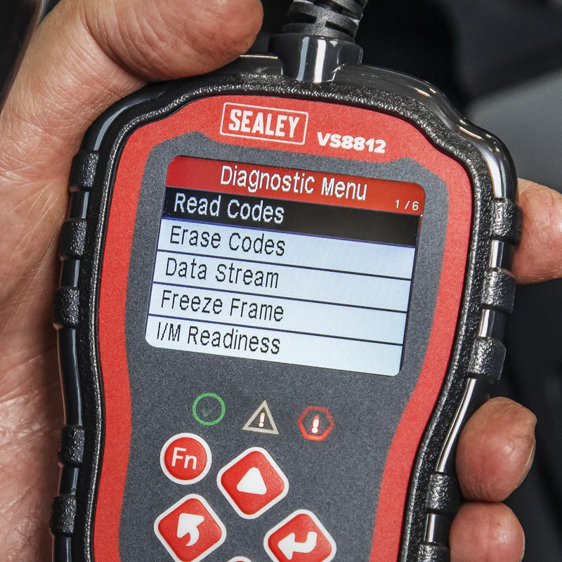 Sealey EOBD Code Reader VS8812 for Petrol & Diesel Vehicles