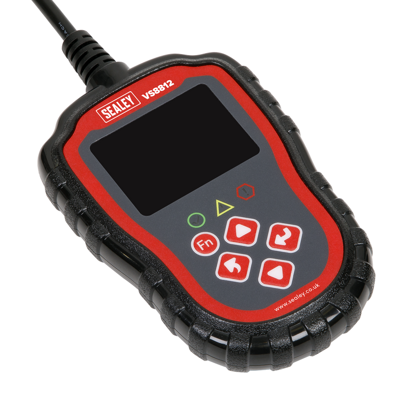 Sealey EOBD Code Reader VS8812 for Petrol & Diesel Vehicles