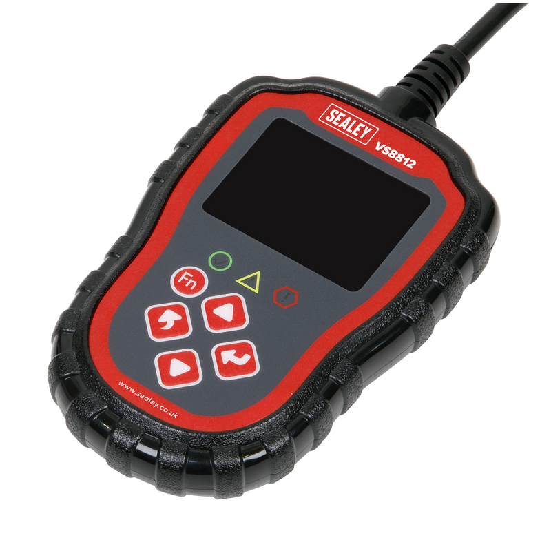 Sealey EOBD Code Reader VS8812 for Petrol & Diesel Vehicles