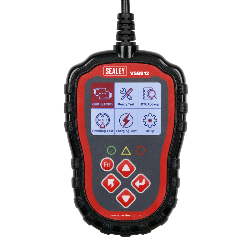 Sealey EOBD Code Reader VS8812 for Petrol & Diesel Vehicles