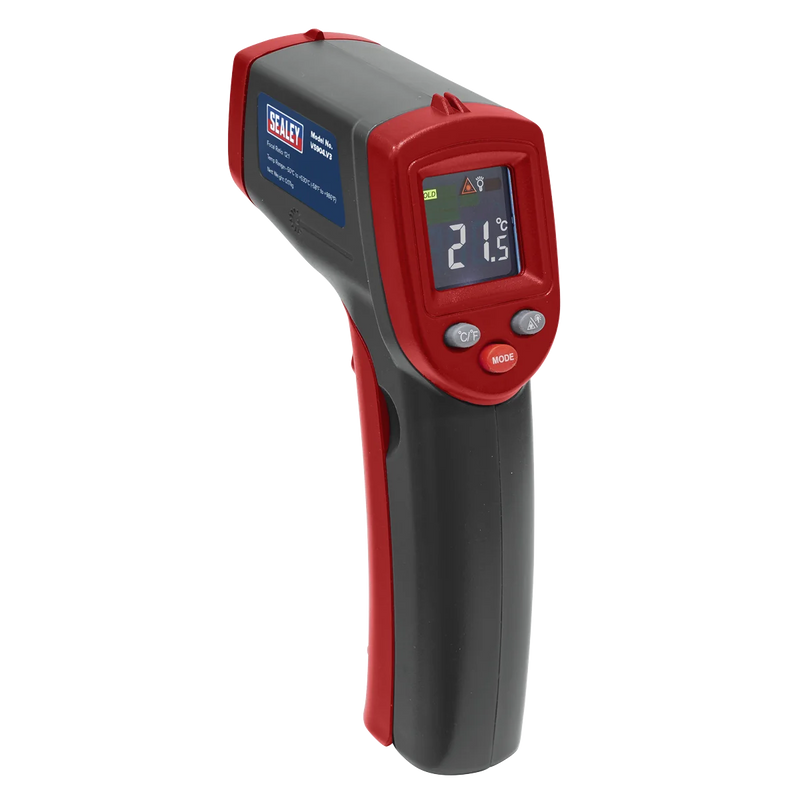 Sealey Infrared Laser Digital Thermometer 12:1 -50°C to +530°C