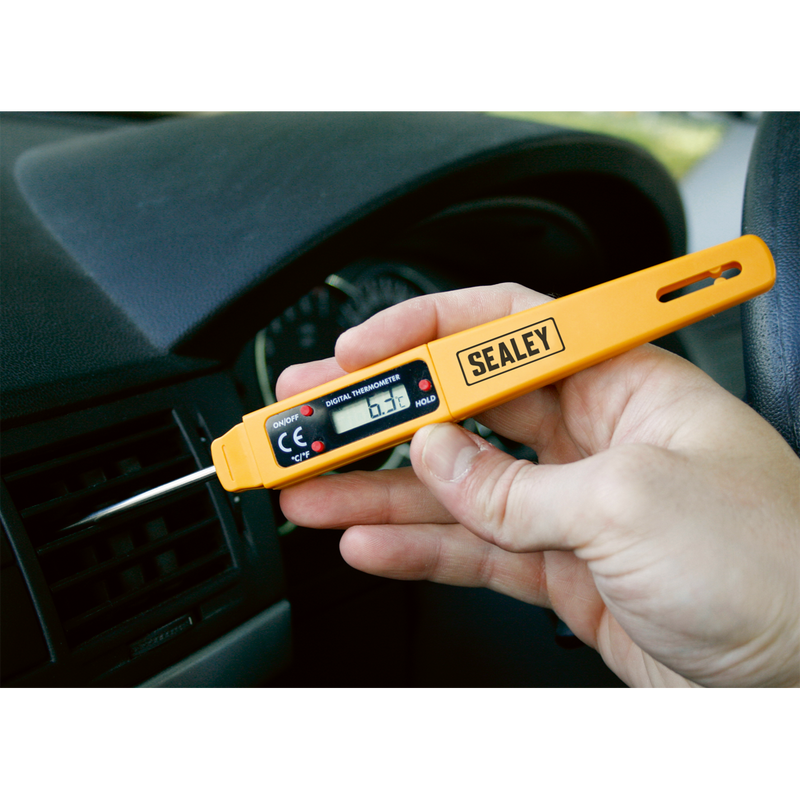 Sealey Mini Digital Thermometer VS906 -40°C to +250°C