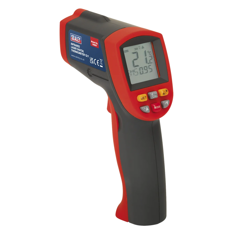 Sealey Infrared Laser Digital Thermometer VS907 12:1