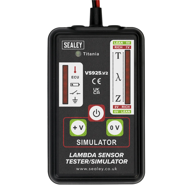 Sealey Lambda Sensor Tester/Simulator VS925 9V