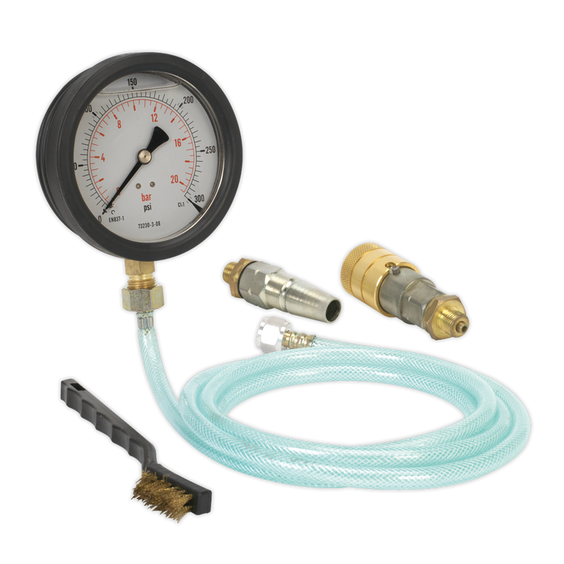 Sealey Air Brake Test Gauge VS931 2m Hose for Commercial Vehicles