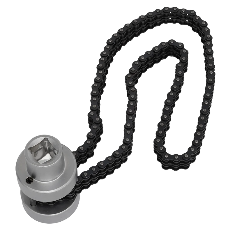 Sealey Oil Filter Chain Wrench 1/2" Drive 60-115mm Capacity