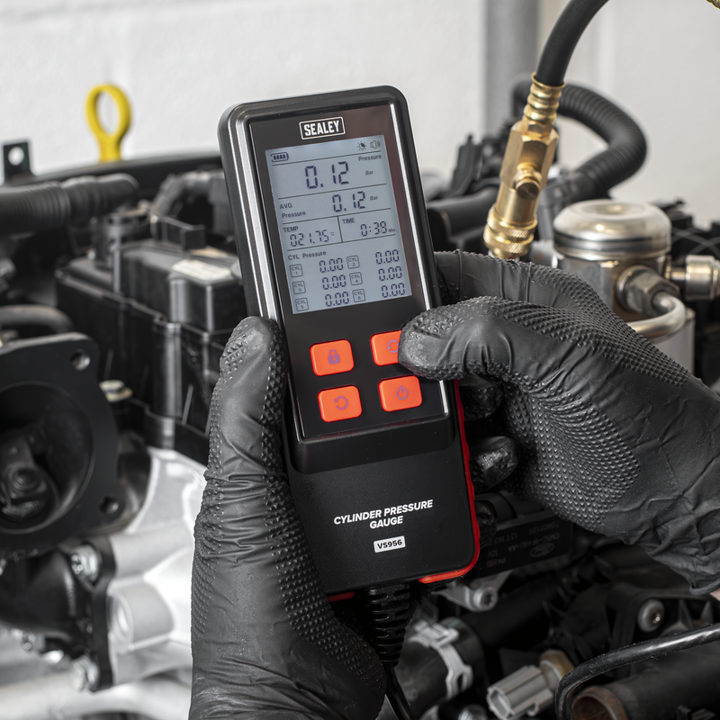 Sealey Digital Compression Test Kit VS956 10 Piece