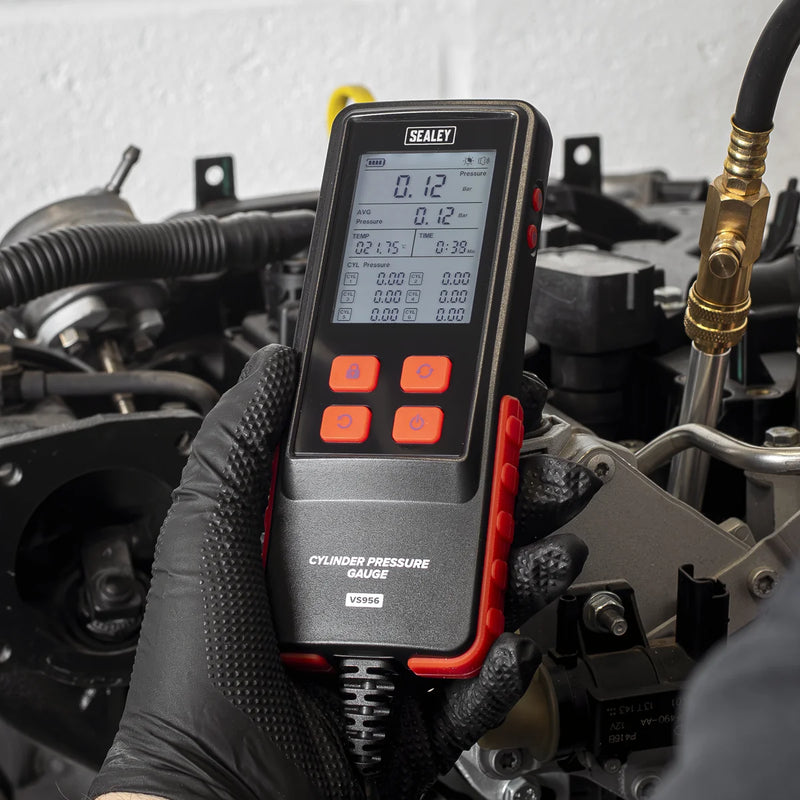 Sealey Digital Compression Test Kit VS956 10 Piece