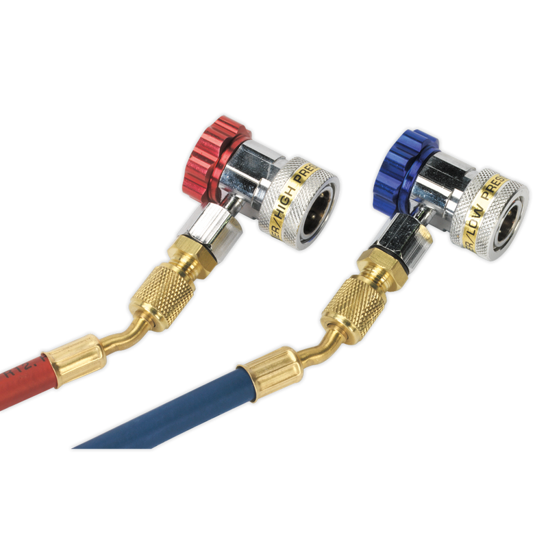 Sealey Air Conditioning Manifold VSAC002 1550mm Hose