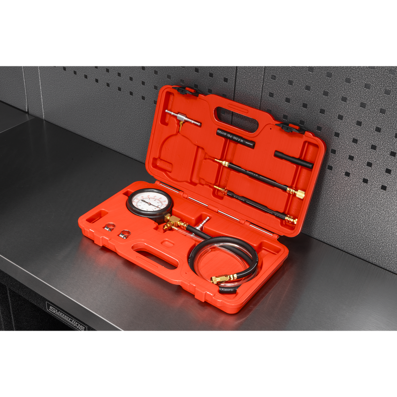 Sealey Fuel Injection Pressure Test Kit VSE211 1.65kg