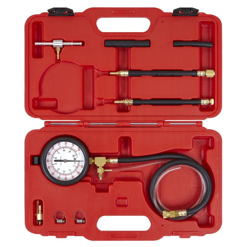 Sealey Fuel Injection Pressure Test Kit VSE211 1.65kg