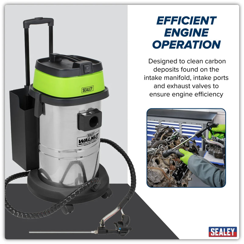 Sealey Walnut Blaster 30L Capacity VSWB30