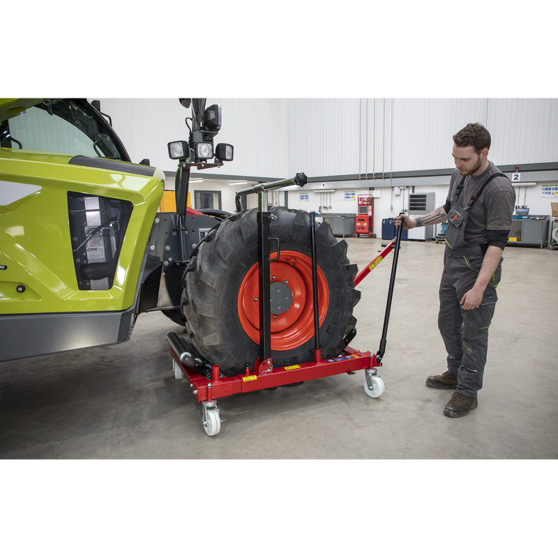 Sealey Wheel Removal Trolley 1500kg Capacity Model W1200T