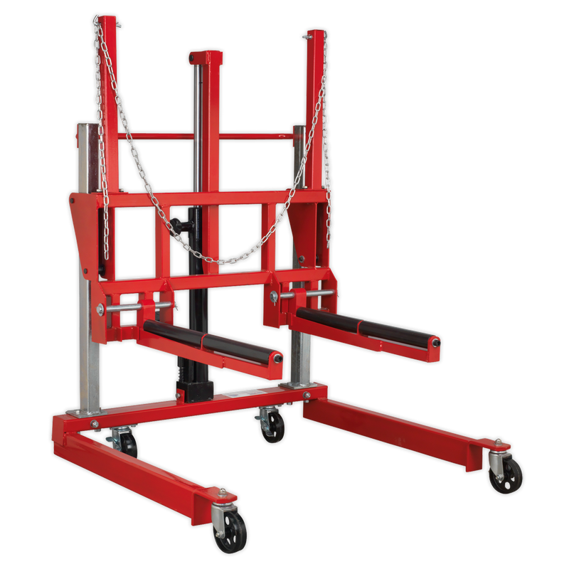 Sealey Wheel Removal Trolley W508T 500kg Capacity