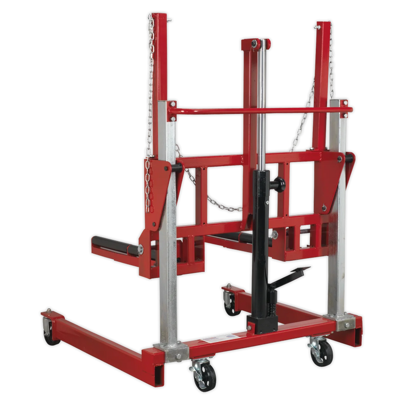Sealey Wheel Removal Trolley W508T 500kg Capacity