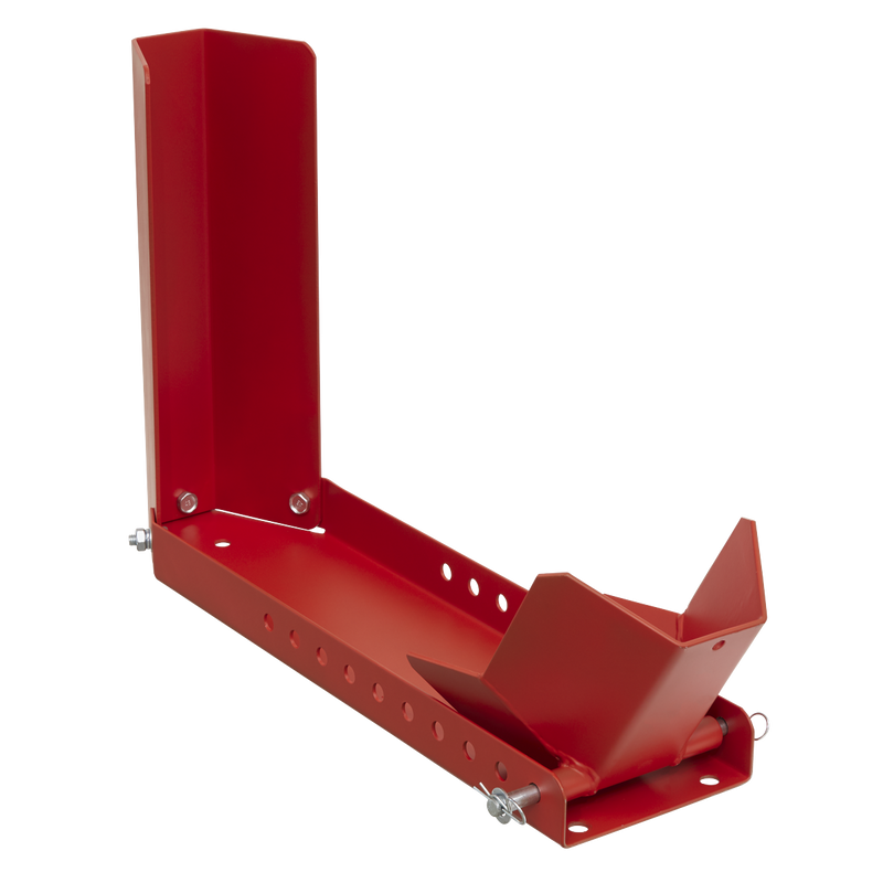 Sealey Bolt Down Motorcycle Wheel Clamp WCR02 Adjustable 13-21"