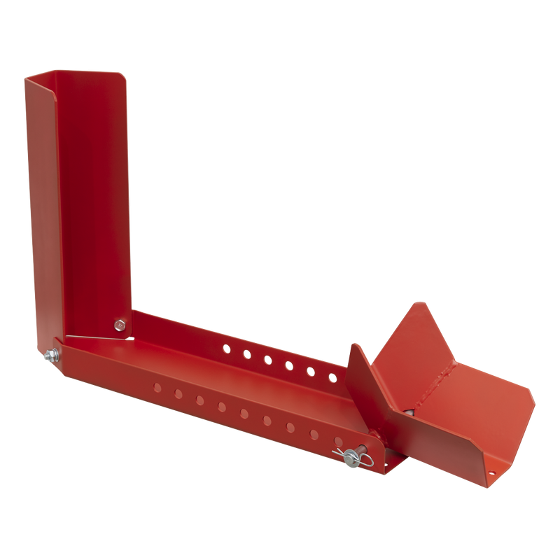 Sealey Bolt Down Motorcycle Wheel Clamp WCR02 Adjustable 13-21"
