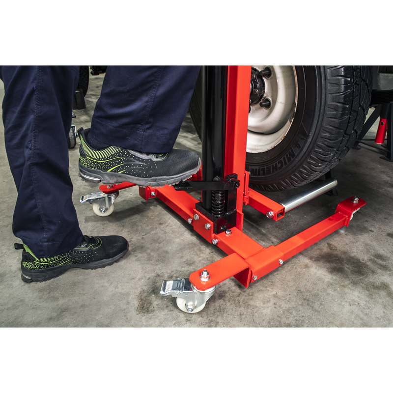 Sealey Wheel Removal Trolley WD80 80kg Capacity