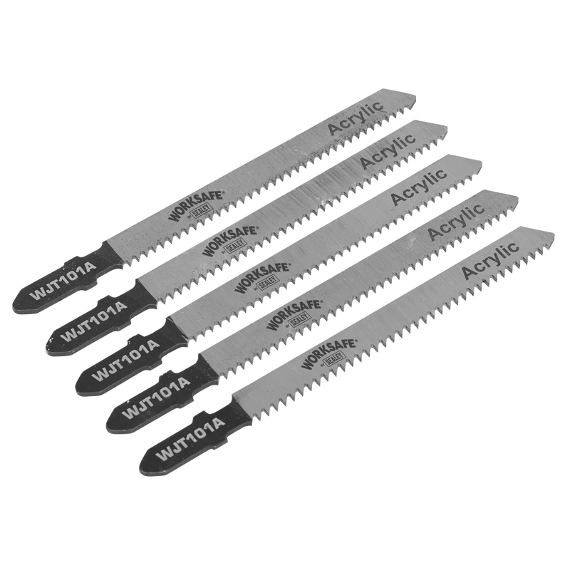 Sealey Jigsaw Blade for Metal 75mm 12tpi - Pack of 5