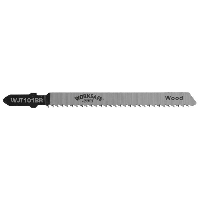 Sealey Jigsaw Blade 75mm 10tpi for Wood & Plastics - Pack of 5