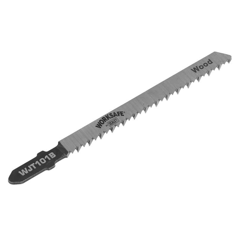 Sealey Jigsaw Blade 75mm 10tpi for Wood & Plastics - Pack of 5