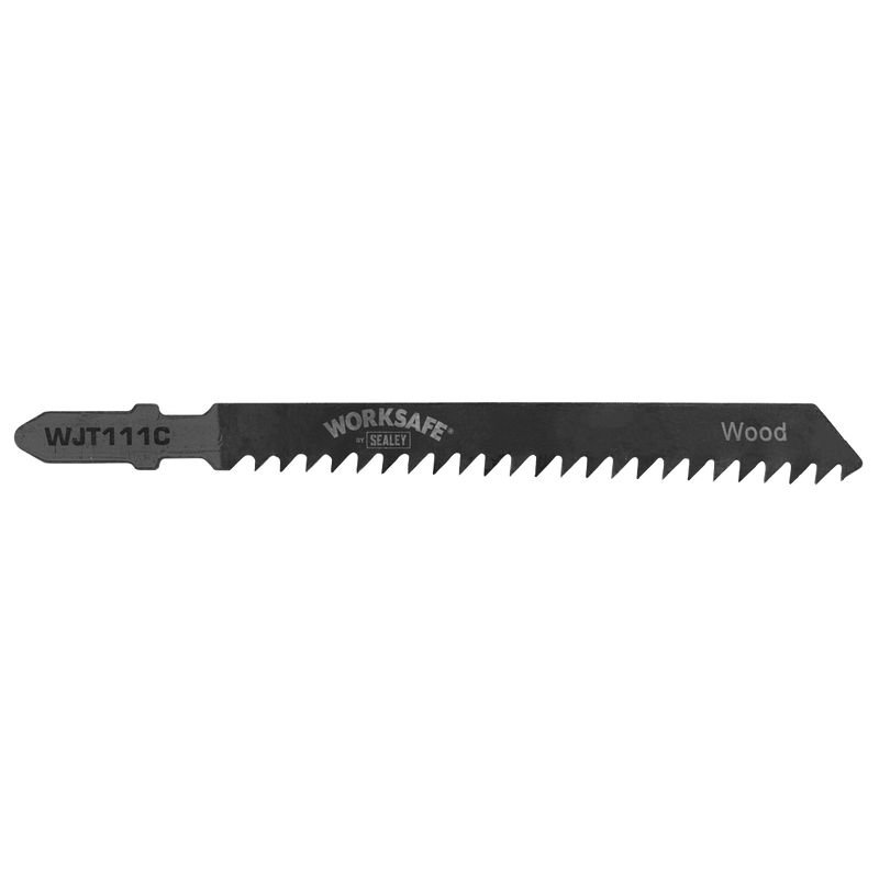 Sealey Jigsaw Blade 75mm 8tpi for Soft Wood & Plastics Pack of 5